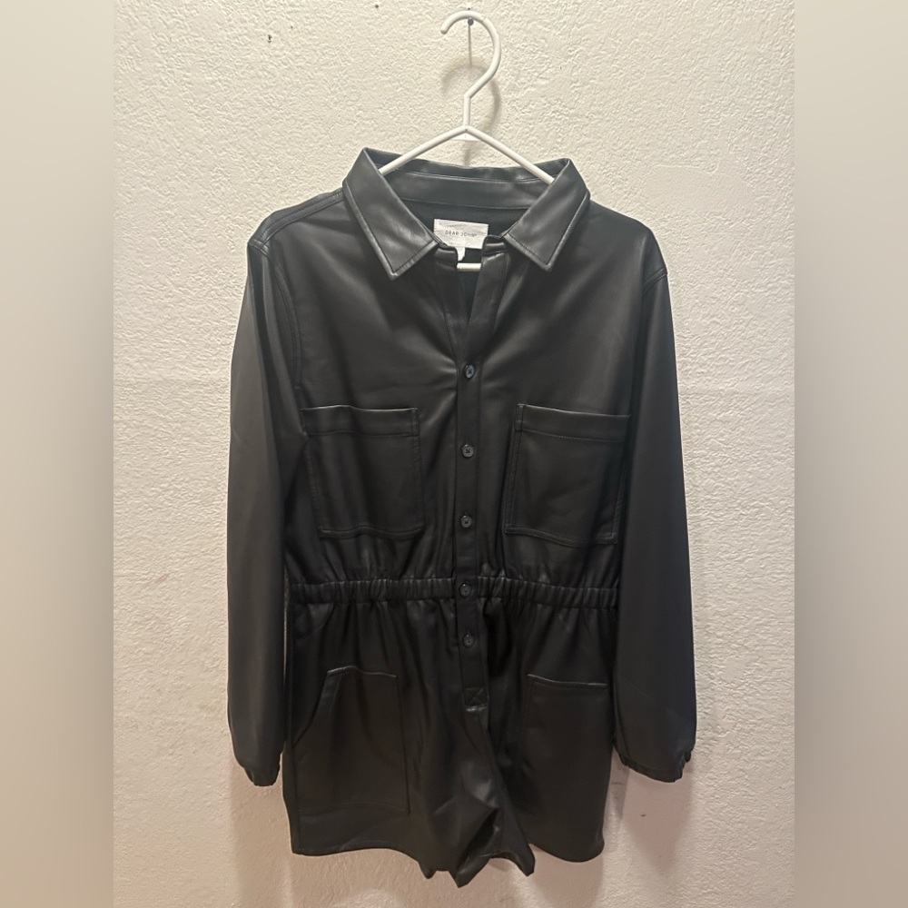 Dear John Black Leather Jacket
